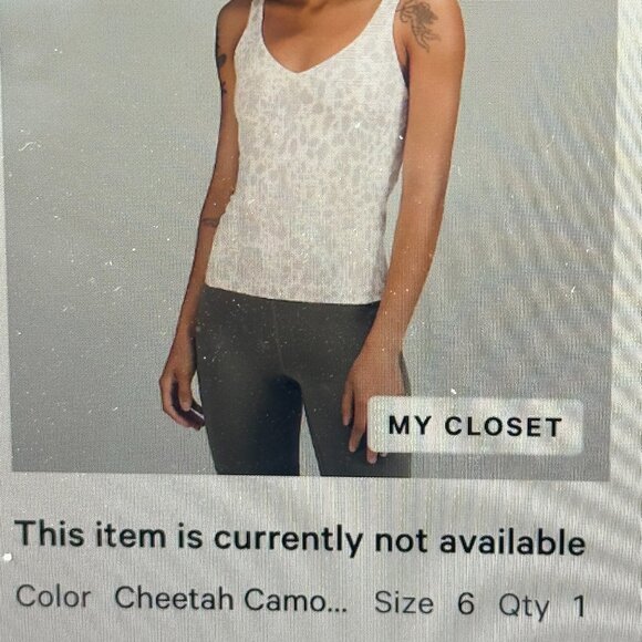 lululemon Align Tank With Shelf Bra - Picture 4 of 4